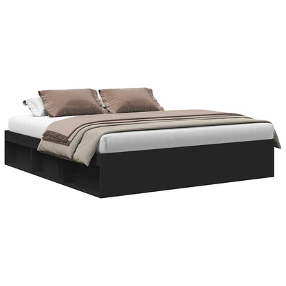 Giroletto Nero 180x200 cm Super King