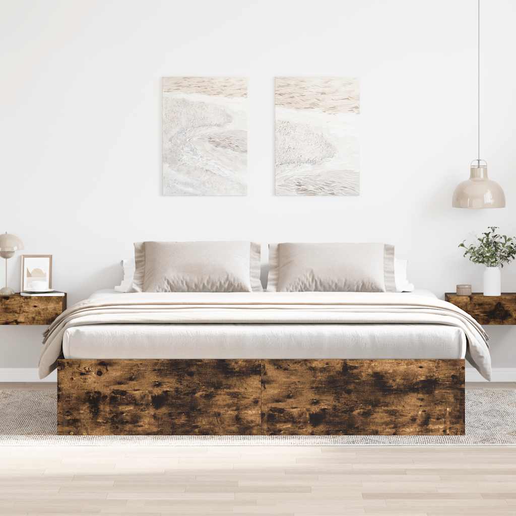 Giroletto Rovere Fumo 180x200 cm Super King