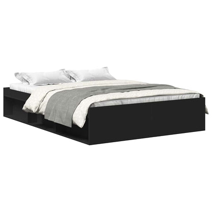 Giroletto Nero 135x190 cm Double