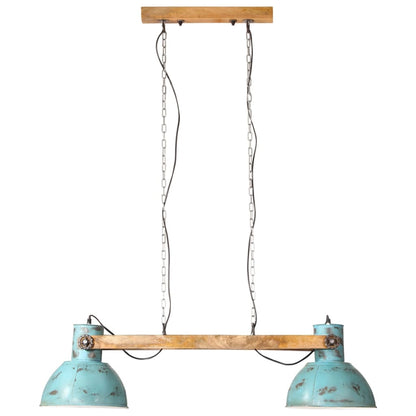 Lampada Pensile 25 W Blu Anticato 85x28x109 cm E27