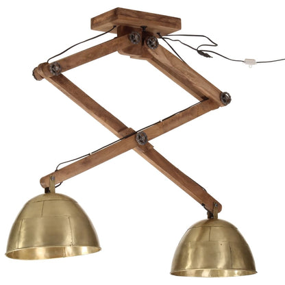 Lampada a Soffitto 25 W Ottone Anticato 29x18x85 cm E27