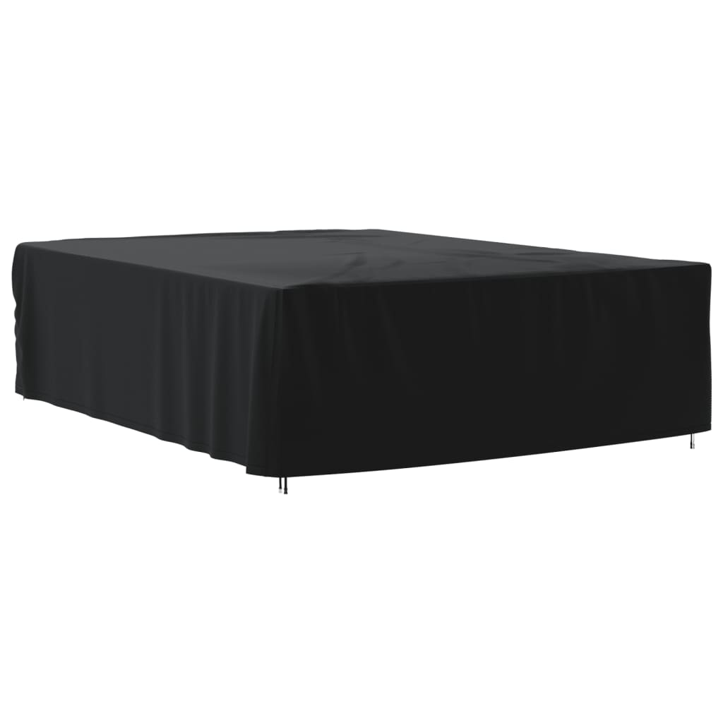 Copertura per Mobili da Giardino Nera 350x260x90 cm 420D Oxford