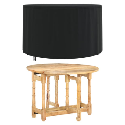 Copertura per Mobili da Giardino Nera Ø 128x71 cm 420D Oxford
