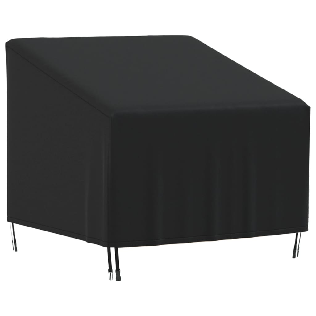 Copertura Sedia da Giardino Nera 90x90x50/75 cm 420D Oxford