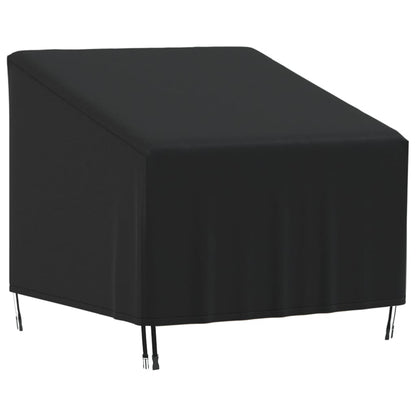 Copertura Sedia da Giardino Nera 90x90x50/75 cm 420D Oxford