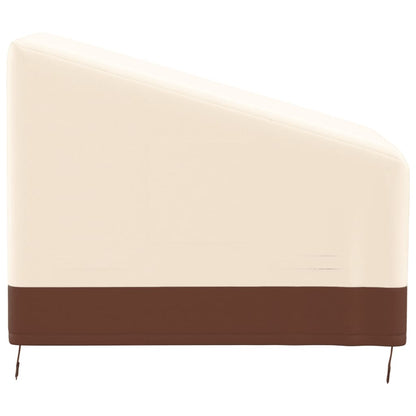 Copertura Poltrona da Giardino Beige 79x97x48/74 cm 600D Oxford
