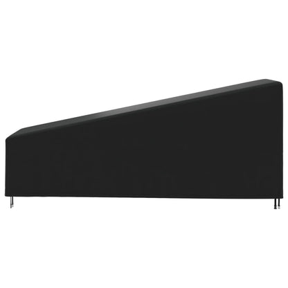 Copertura per Sdraio Nera 195x76x40/80 cm 420D Oxford