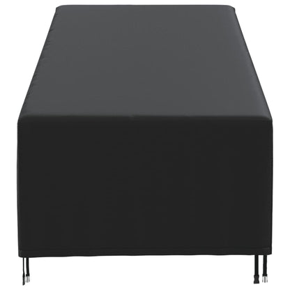 Copertura per Sdraio Nera 210x80x45/75 cm 420D Oxford