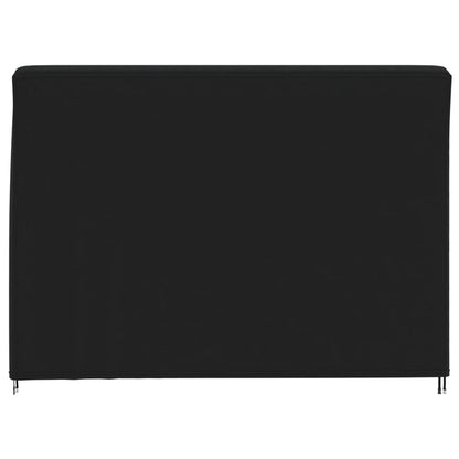 Copertura Altalena da Giardino Nera 220x150x150cm 420D Oxford