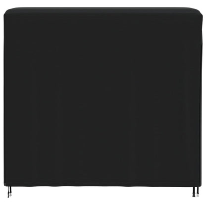 Copertura per Porta Legna Nera 122x61x106 cm 420D Oxford