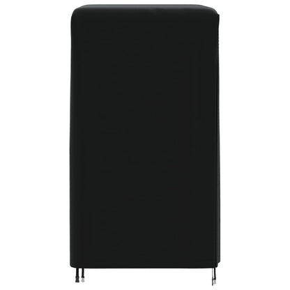 Copertura per Porta Legna Nera 122x61x106 cm 420D Oxford
