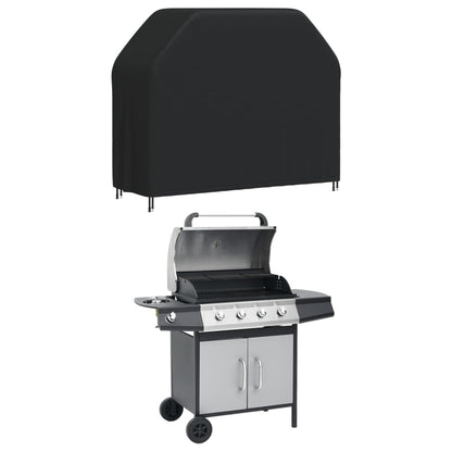 Copertura per Barbecue 140x58x106 cm Nera 420D Oxford