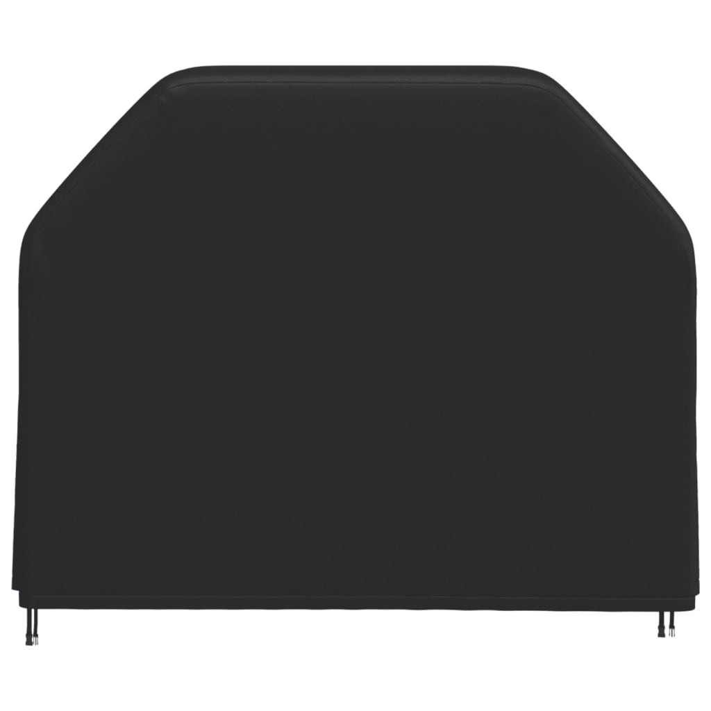 Copertura per Barbecue 162x61x122 cm Nera 420D Oxford