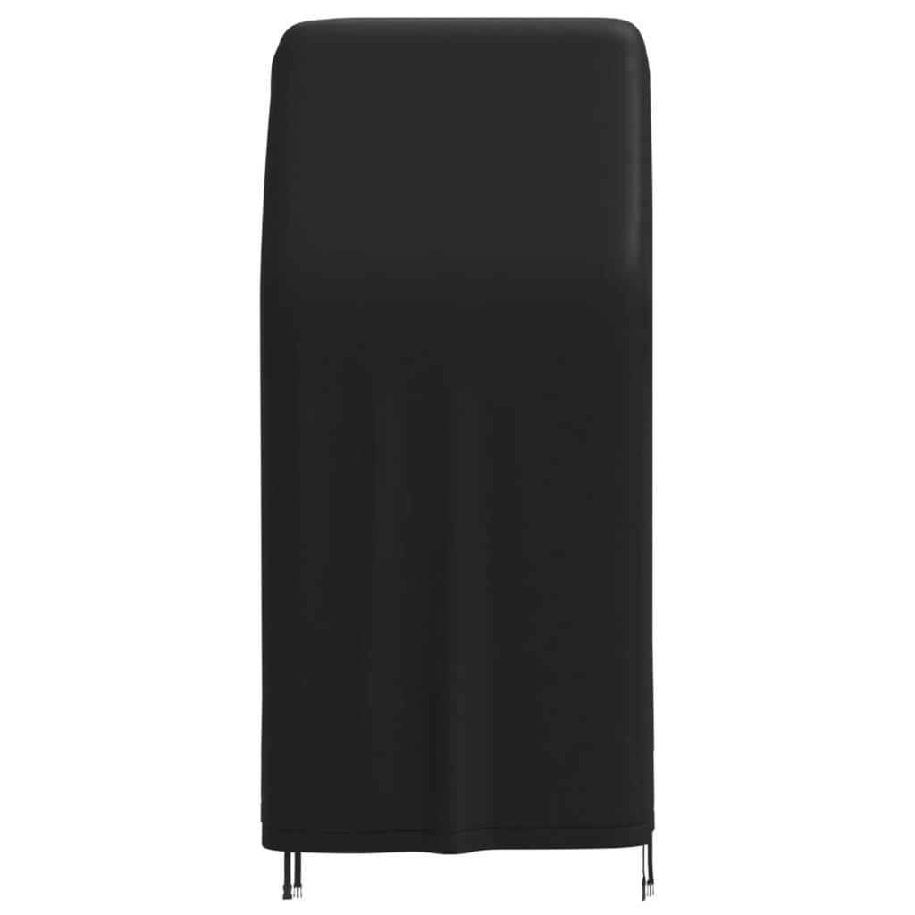 Copertura per Barbecue 162x61x122 cm Nera 420D Oxford