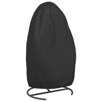 Copertura per Poltrona Sospesa Nera Ø 190x108 cm 420D Oxford