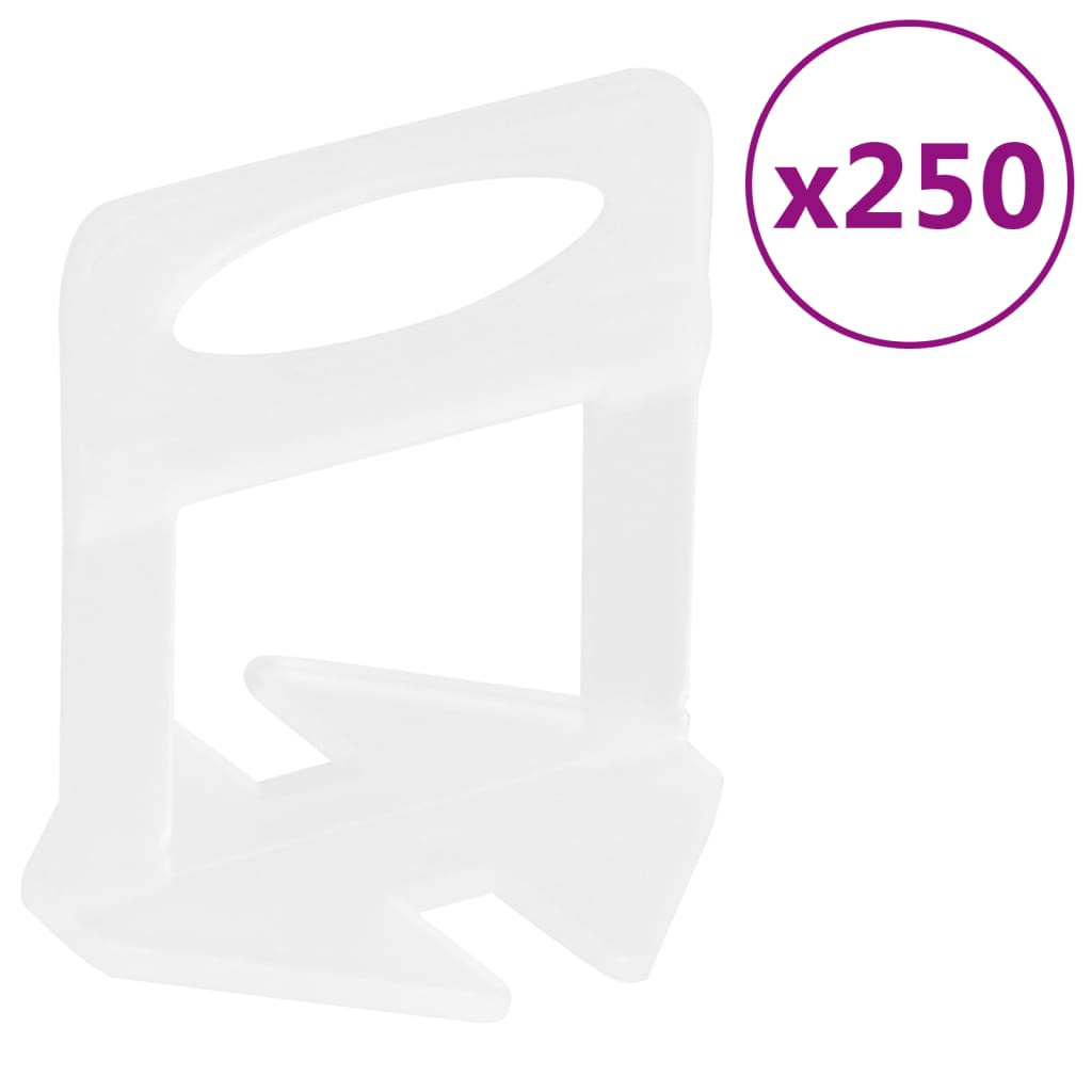 Clip di Livellamento per Piastrelle 250 pz 2 mm