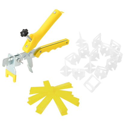 Sistema di Livellamento per Piastrelle 250 Cunei 500 Clip 1,5mm
