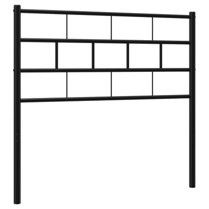 Testiera di Ricambio in Metallo Nero 80 cm