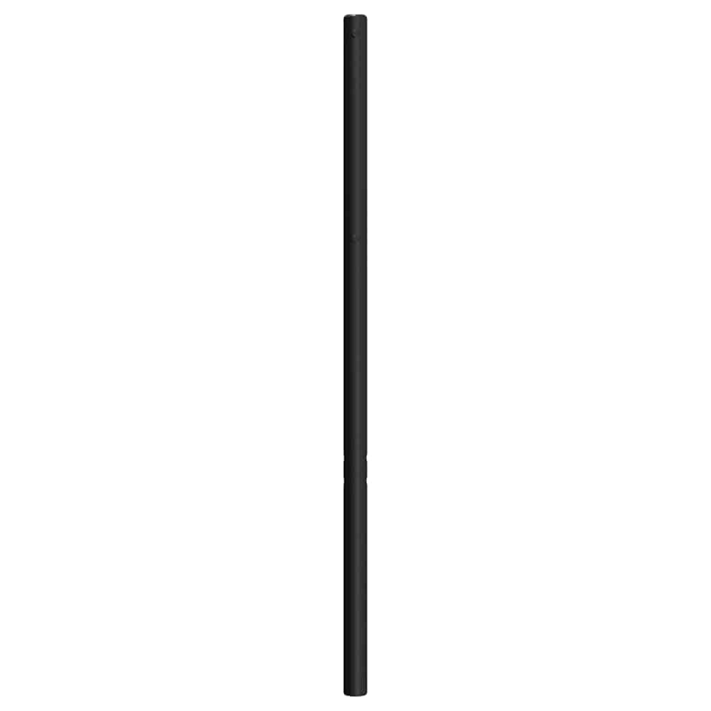 Testiera di Ricambio in Metallo Nero 180 cm