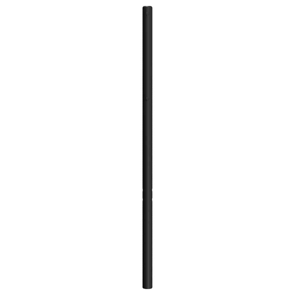 Testiera di Ricambio in Metallo Nero 193 cm