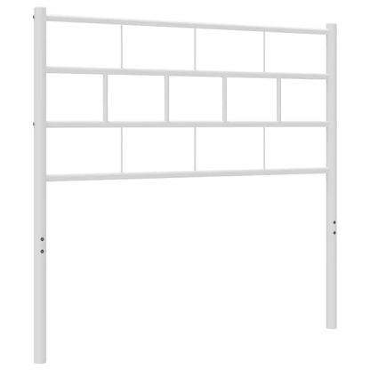 Testiera di Ricambio in Metallo Bianco 100 cm