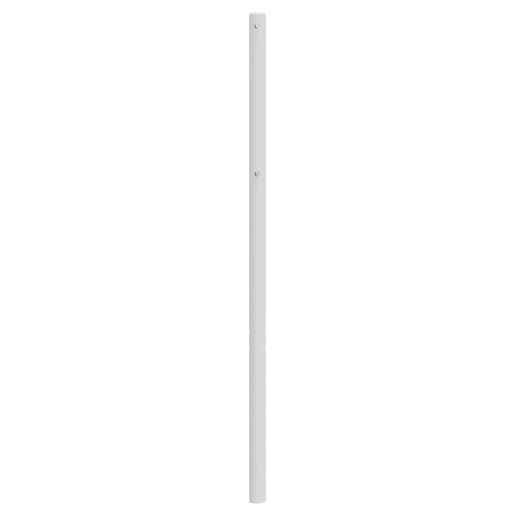 Testiera di Ricambio in Metallo Bianco 135 cm