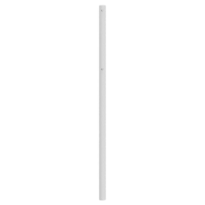 Testiera di Ricambio in Metallo Bianco 135 cm