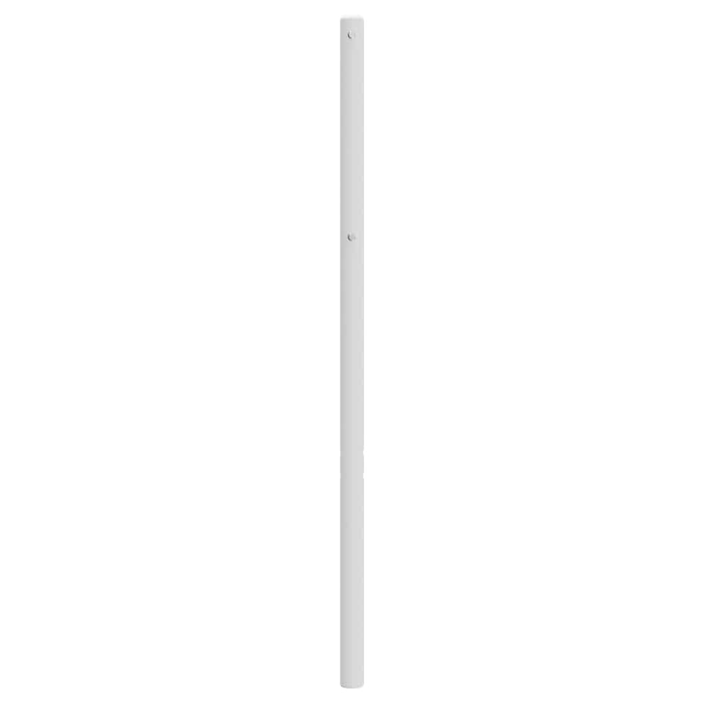 Testiera di Ricambio in Metallo Bianco 193 cm
