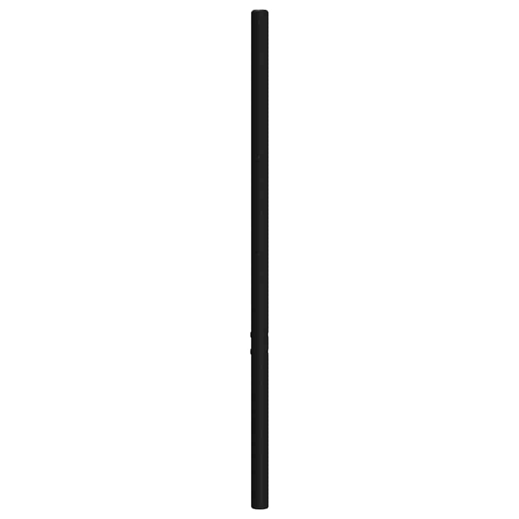 Testiera di Ricambio in Metallo Nero 135 cm
