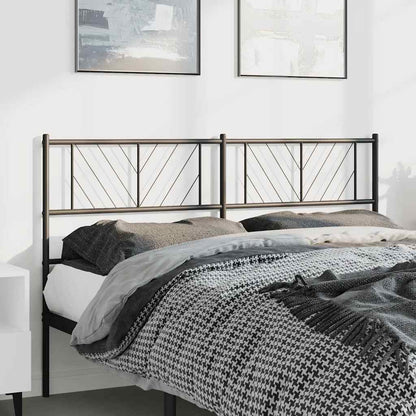 Testiera di Ricambio in Metallo Nero 150 cm
