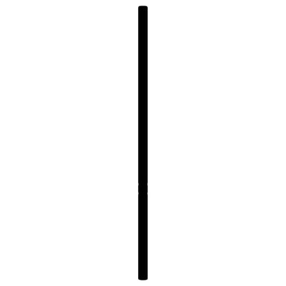 Testiera di Ricambio in Metallo Nero 193 cm