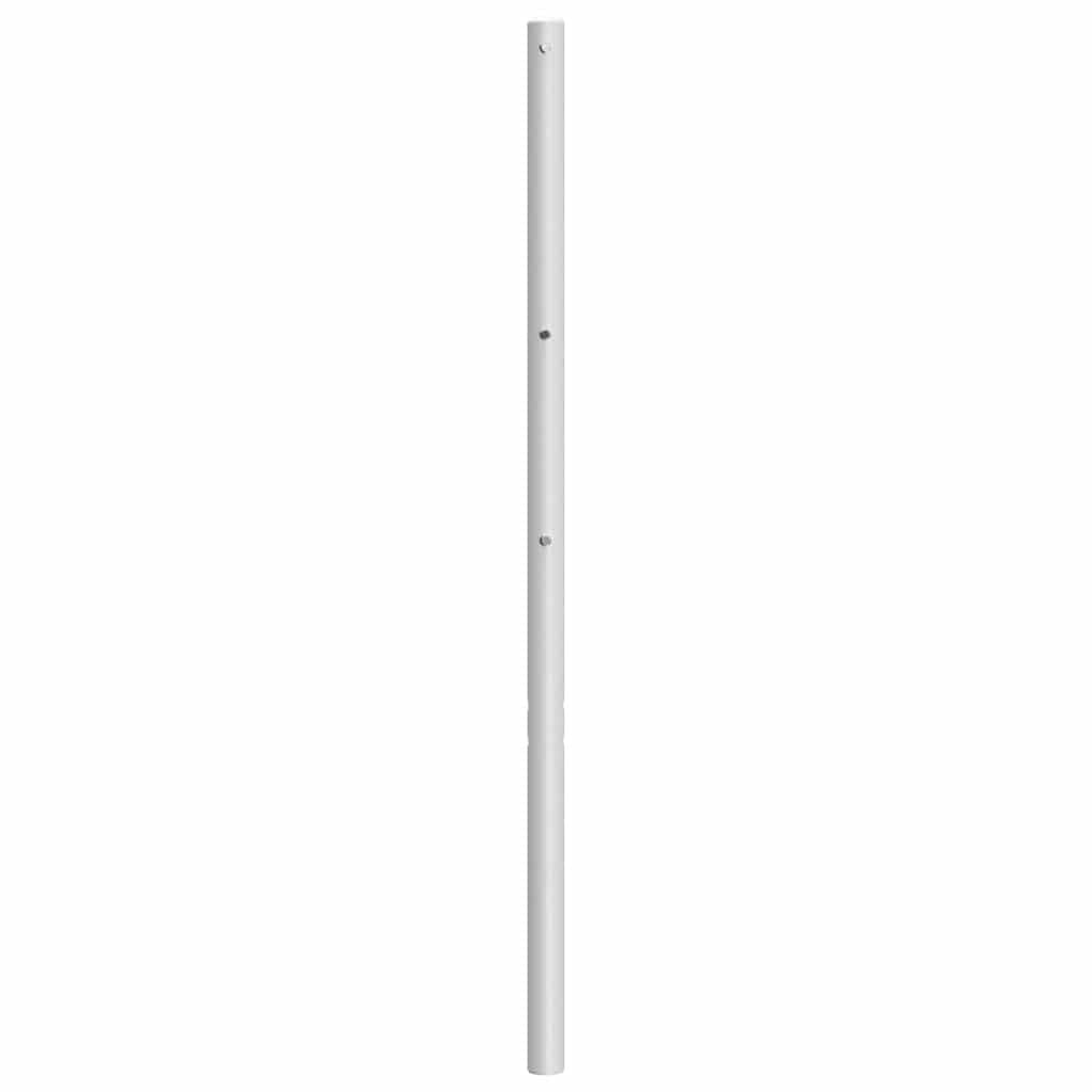Testiera di Ricambio in Metallo Bianco 193 cm