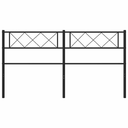 Testiera di Ricambio in Metallo Nero 150 cm