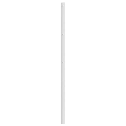 Testiera di Ricambio in Metallo Bianco 100 cm