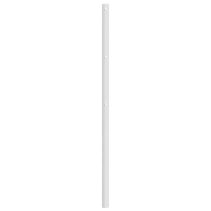 Testiera di Ricambio in Metallo Bianco 135 cm