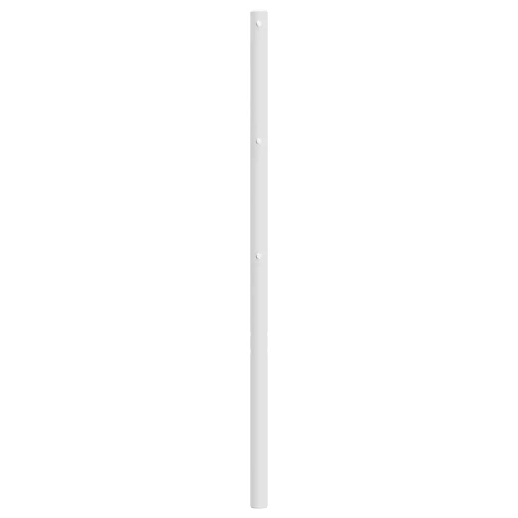 Testiera di Ricambio in Metallo Bianco 193 cm