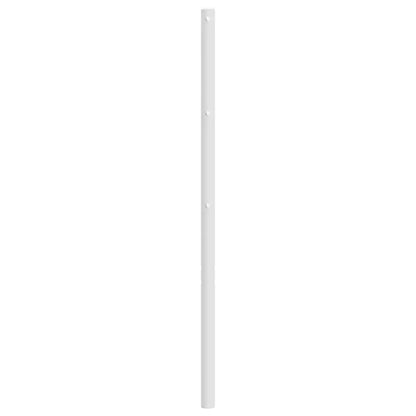 Testiera di Ricambio in Metallo Bianco 193 cm