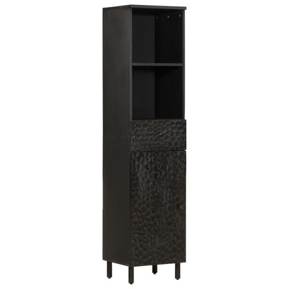 Set Mobili da Bagno 4 pz in Legno Massello di Mango