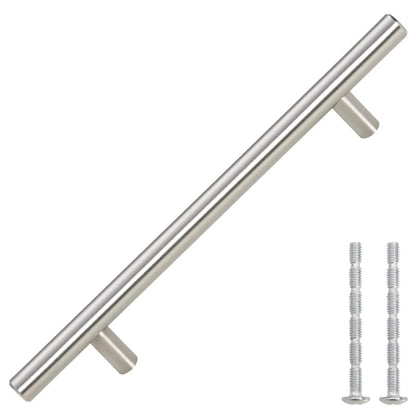 Maniglie per Mobili 10pz Argento 160mm in Acciaio Inox