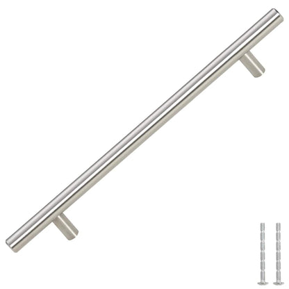 Maniglie per Mobili 5pz Argento 192mm in Acciaio Inox