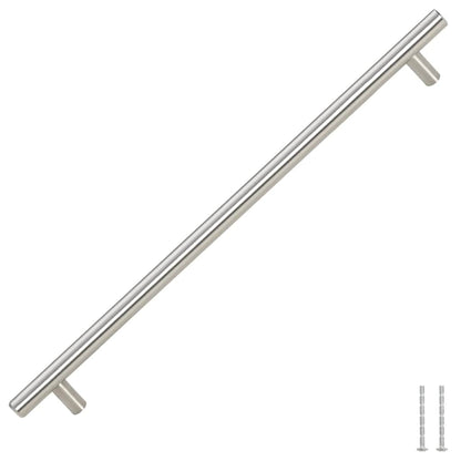 Maniglie per Mobili 5pz Argento 320mm in Acciaio Inox