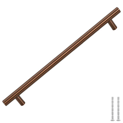 Maniglie per Mobili 5pz Bronzo 224mm in Acciaio Inox