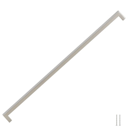 Maniglie per Mobili 5pz Argento 480mm in Acciaio Inox