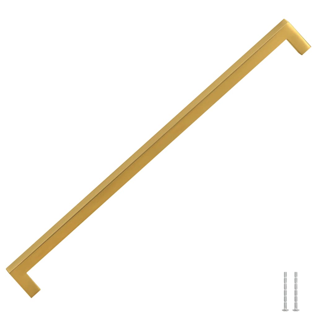 Maniglie per Mobili 5pz Oro 320mm in Acciaio Inox