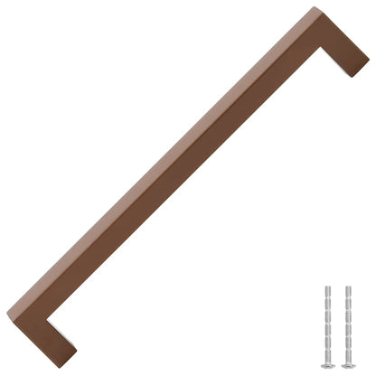 Maniglie per Mobili 5pz Bronzo 224mm in Acciaio Inox