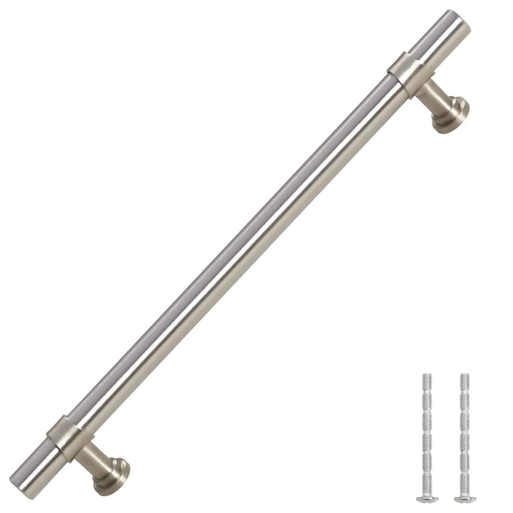 Maniglie per Mobili 10pz Argento 160mm in Acciaio Inox