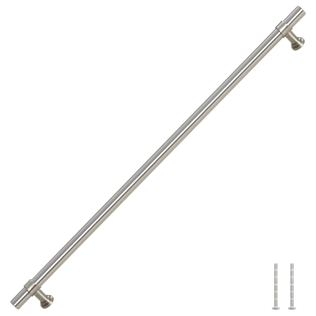 Maniglie per Mobili 5pz Argento 320mm in Acciaio Inox