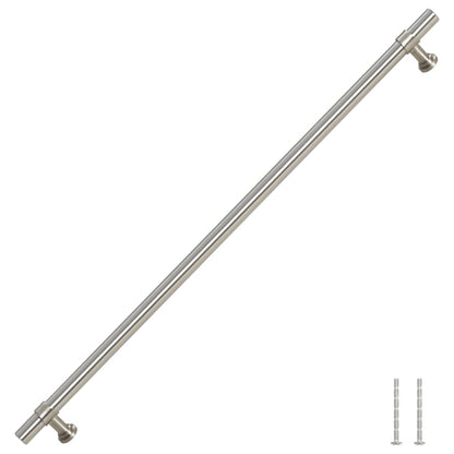 Maniglie per Mobili 5pz Argento 320mm in Acciaio Inox