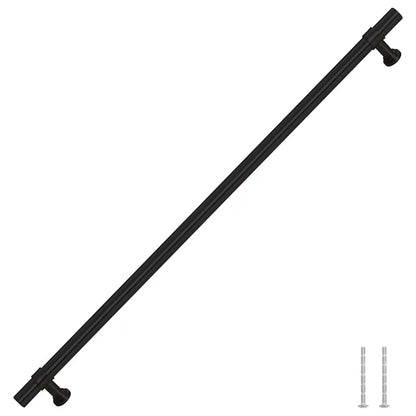 Maniglie per Mobili 5pz Nere 320mm in Acciaio Inox