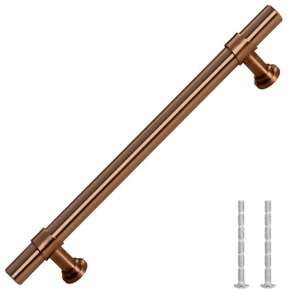 Maniglie per Mobili 10pz Bronzo 128mm in Acciaio Inox